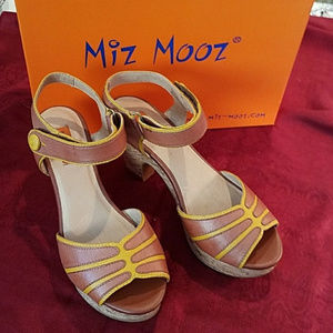 NEW, Miz Mooz "Corbin" whiskey sandal